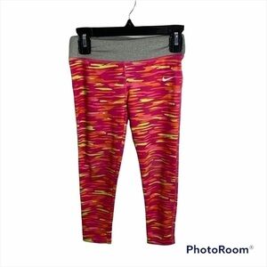 Nike Stretch Legging Sweatpants Girls Sz 6 Pink